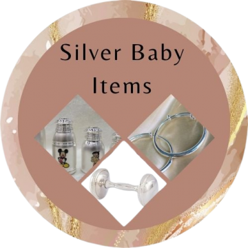 Silver Baby Items